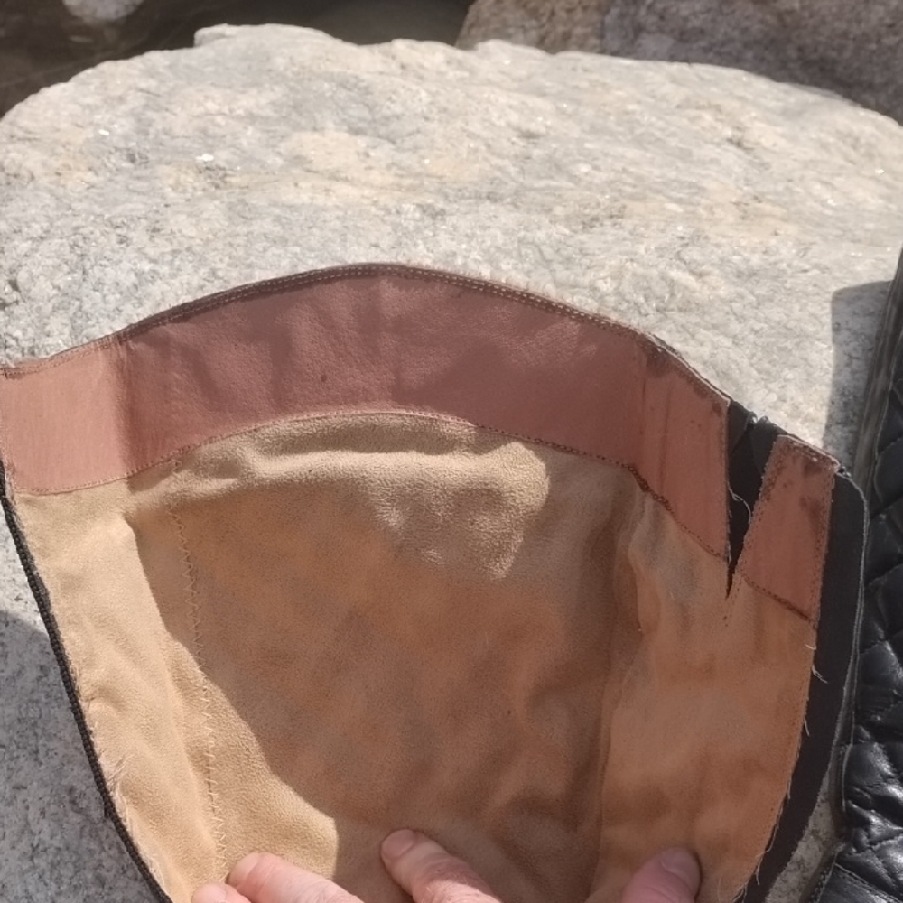 Corso Como Quilted Over the Knee Boots - Dark Blue - Picture 5 of 6